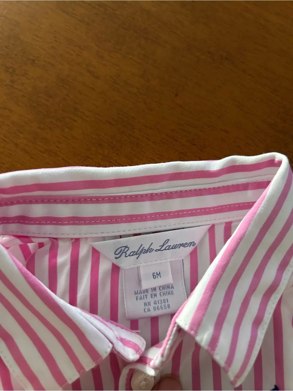 Ralph Lauren Pink & Navy Striped Twin Dress Set